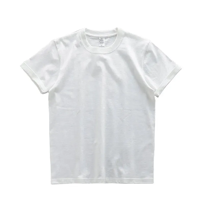 280gsm Cotton Men Oversize T Shirt-Short Sleeve Casual Men's Top