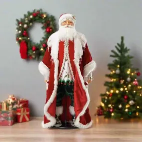 32" Snow Day Santa Doll 28-028698