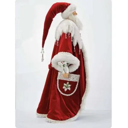 32" Snow Day Santa Doll 28-028698