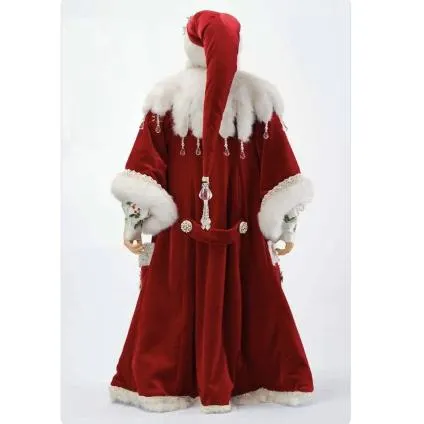 32" Snow Day Santa Doll 28-028698
