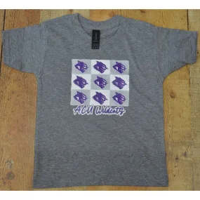 Abilene Christian University Wildcats - Toddler 9 Boxes T-Shirt