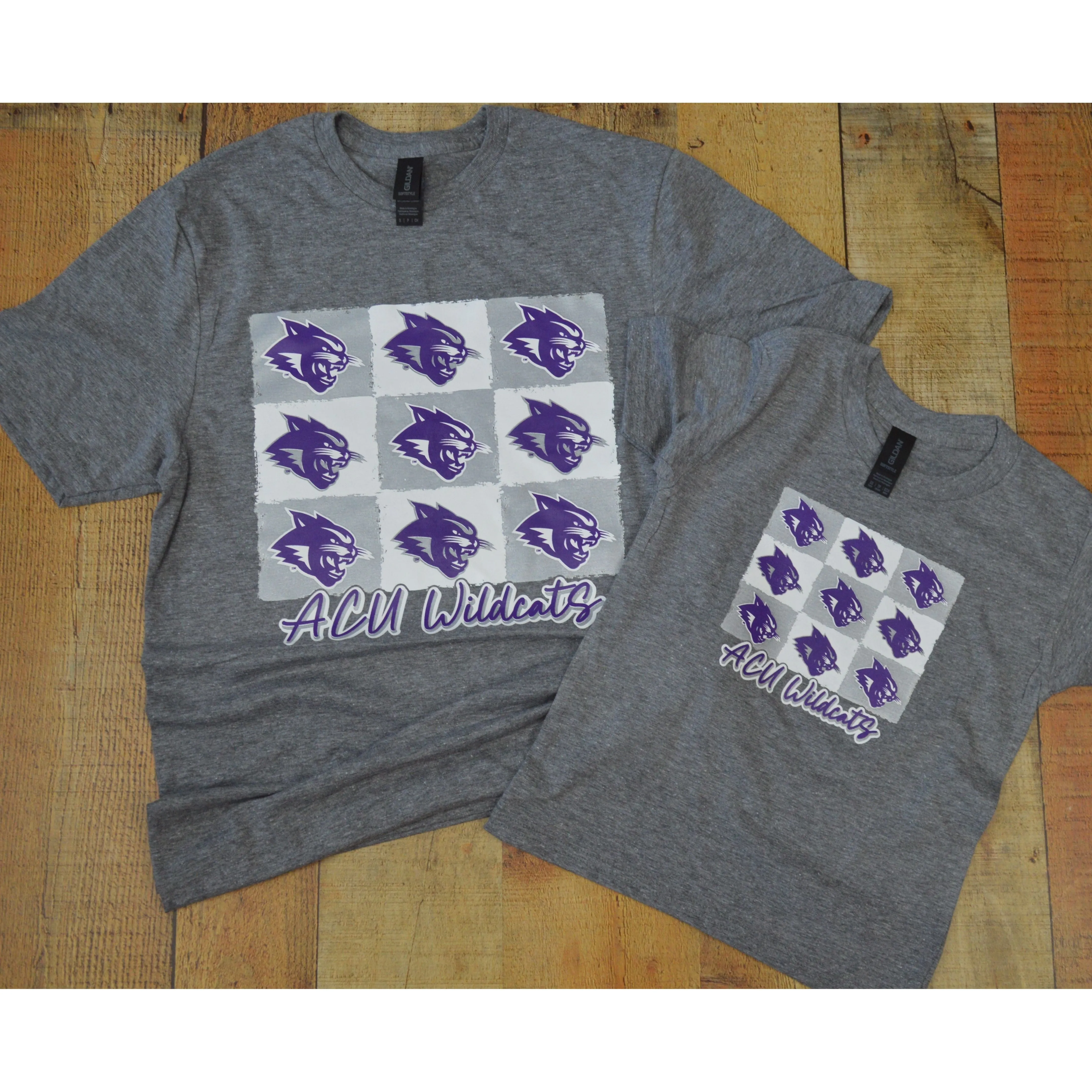 Abilene Christian University Wildcats - Toddler 9 Boxes T-Shirt