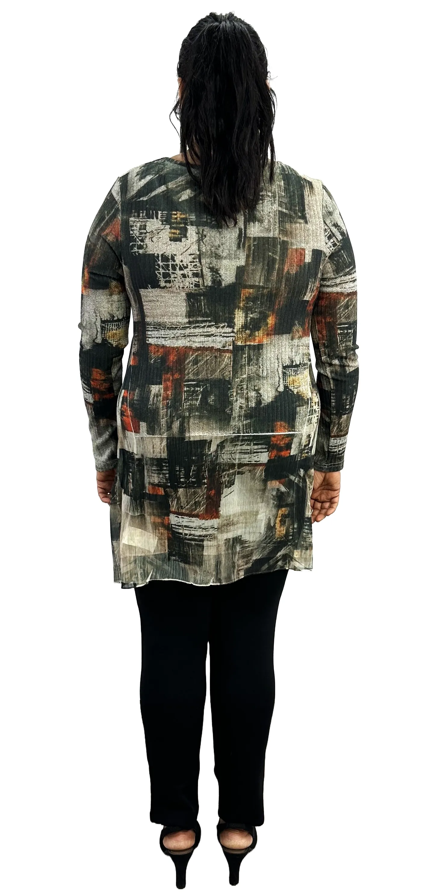 Abstract Print Tunic