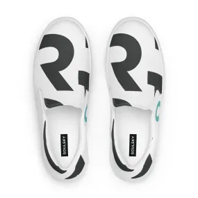 AFRICA IS THE FUTURE Women’s Slip-On Canvas Shoes (White)