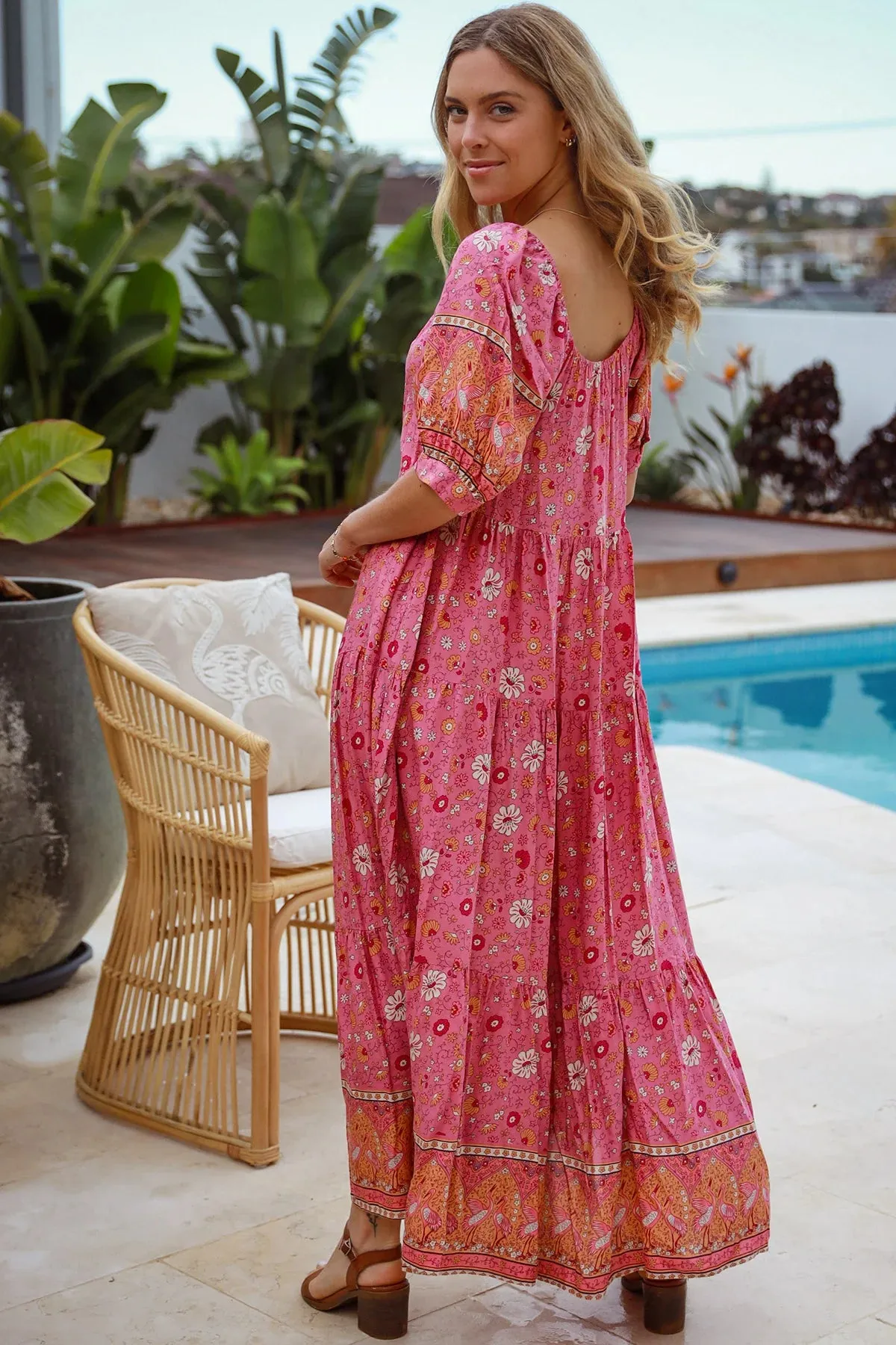 ALLISON FLORENCE MAXI DRESS
