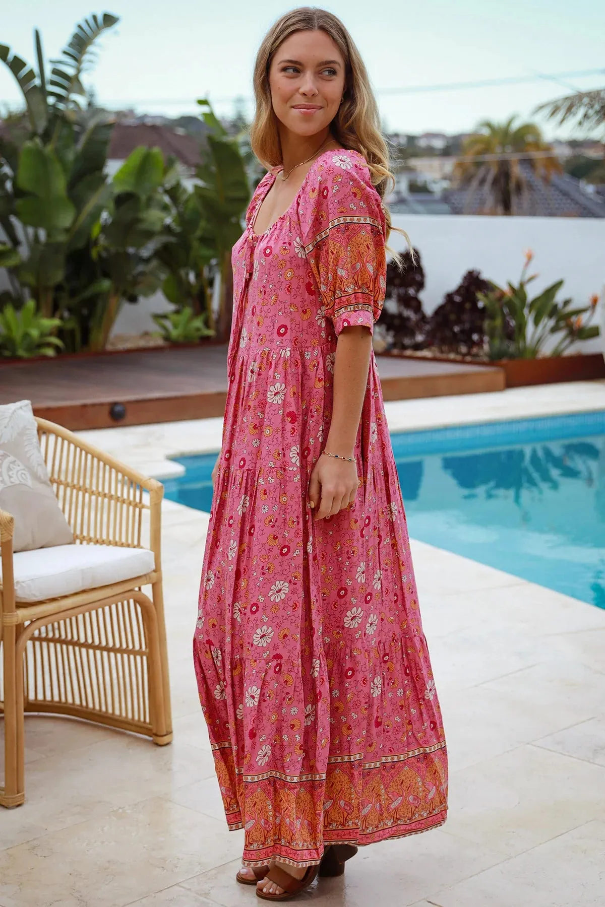 ALLISON FLORENCE MAXI DRESS