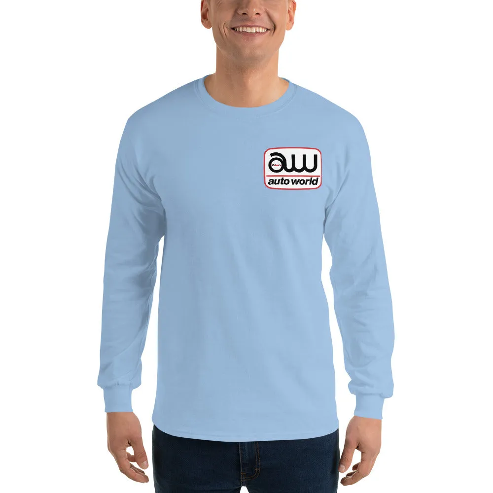 AUTO WORLD LOGO PRINTED LONG-SLEEVED T-SHIRT (FRONT)