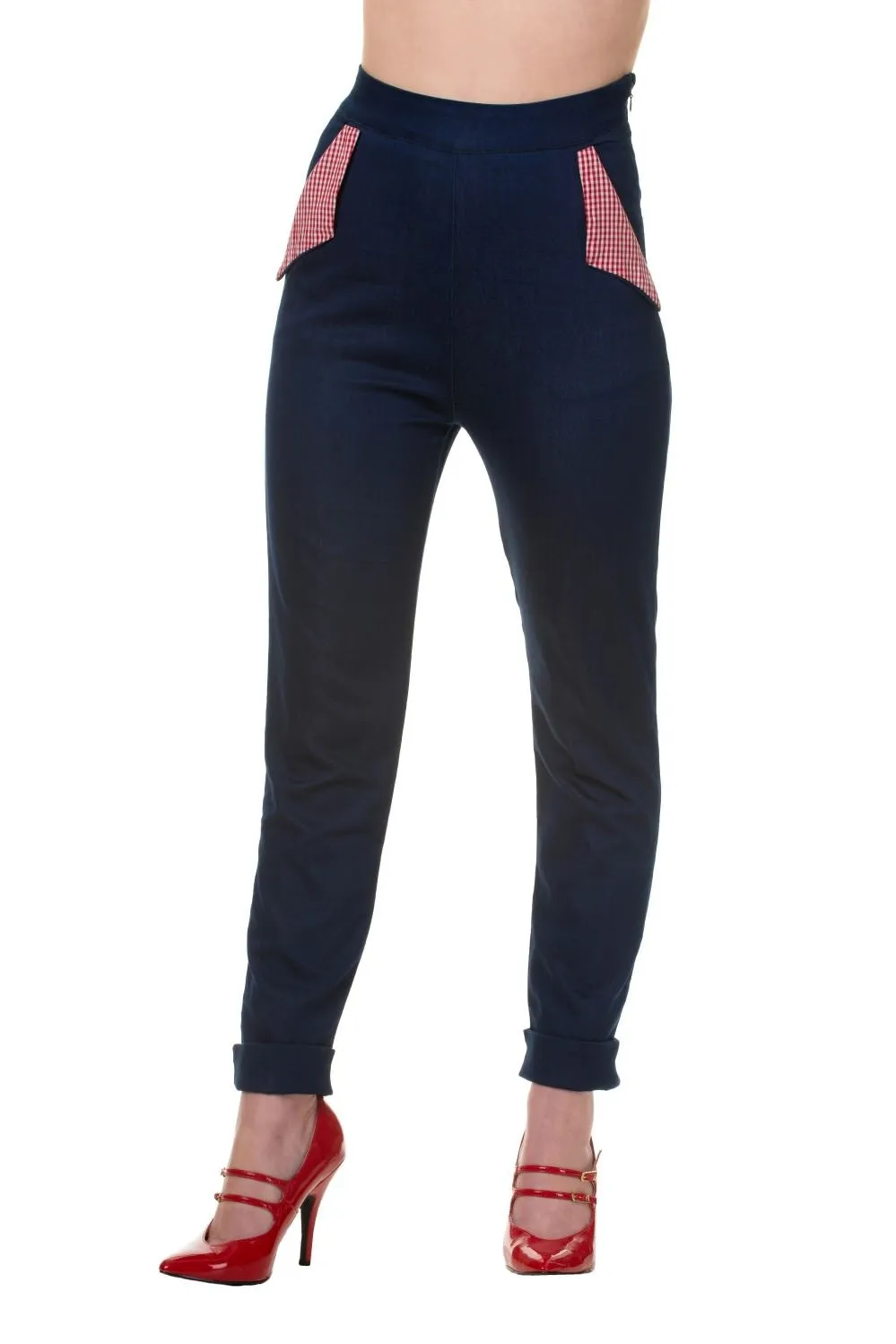Banned Apparel - Blueberry Hill Trousers