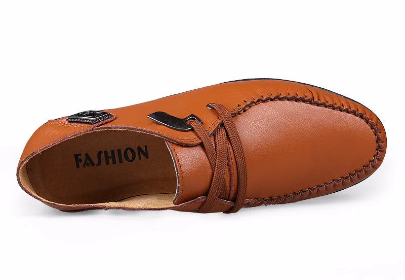 Best Quality Genuine Leather Men's Flat Loafers