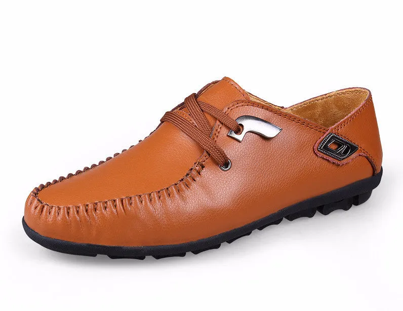 Best Quality Genuine Leather Men's Flat Loafers