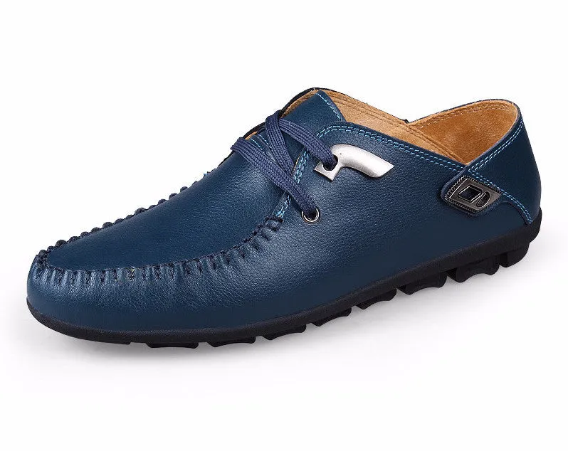 Best Quality Genuine Leather Men's Flat Loafers