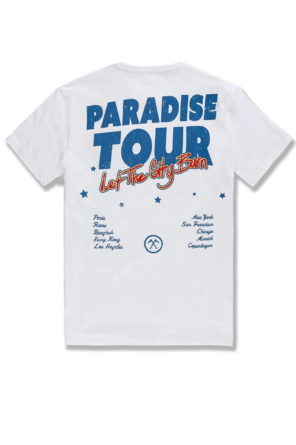 Big Men's Paradise Tour T-Shirt (White)