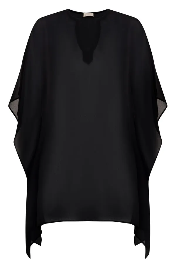 Black Tunic Caftan Dress