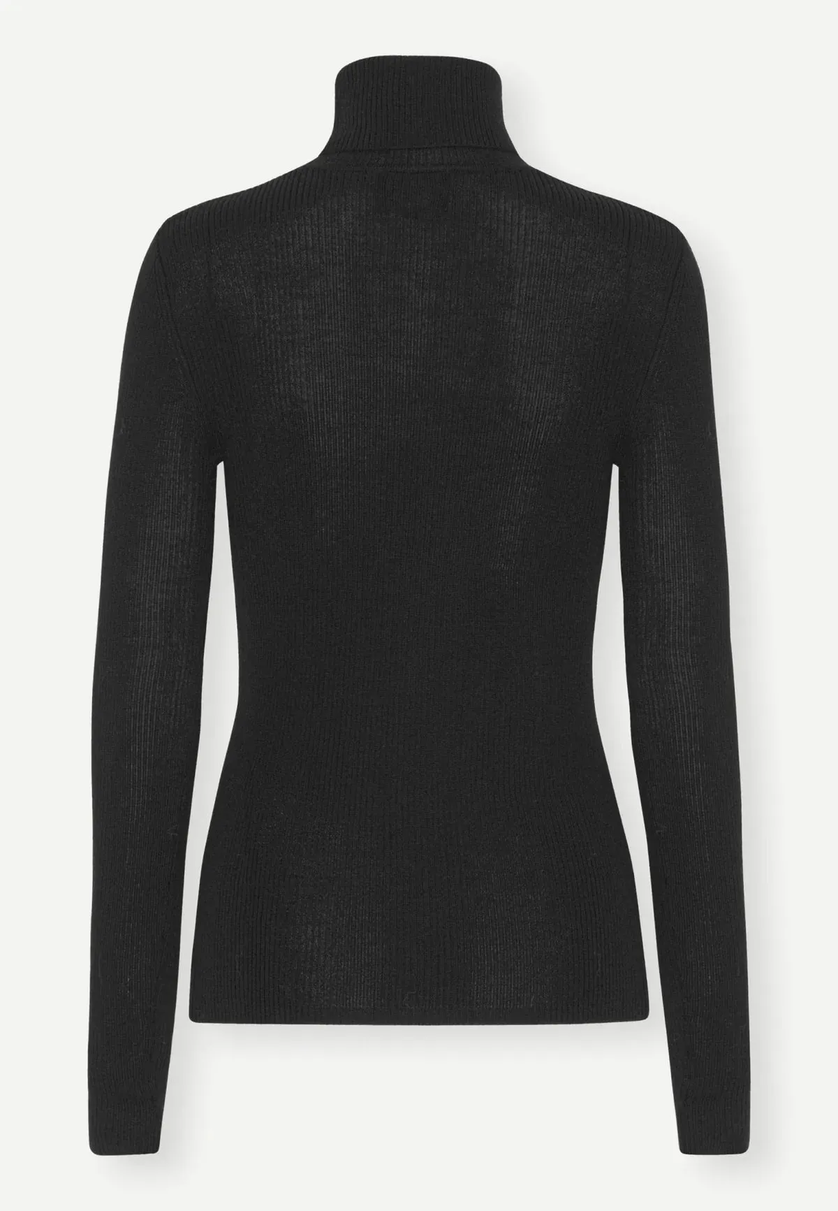 Bob Knit Blouse - Black