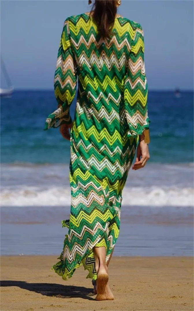 Bright Beach Maxi Dress