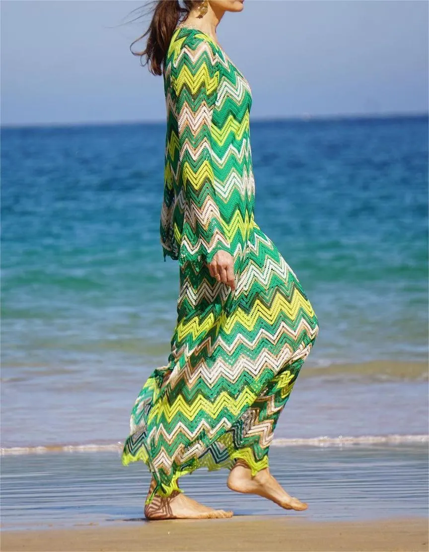 Bright Beach Maxi Dress