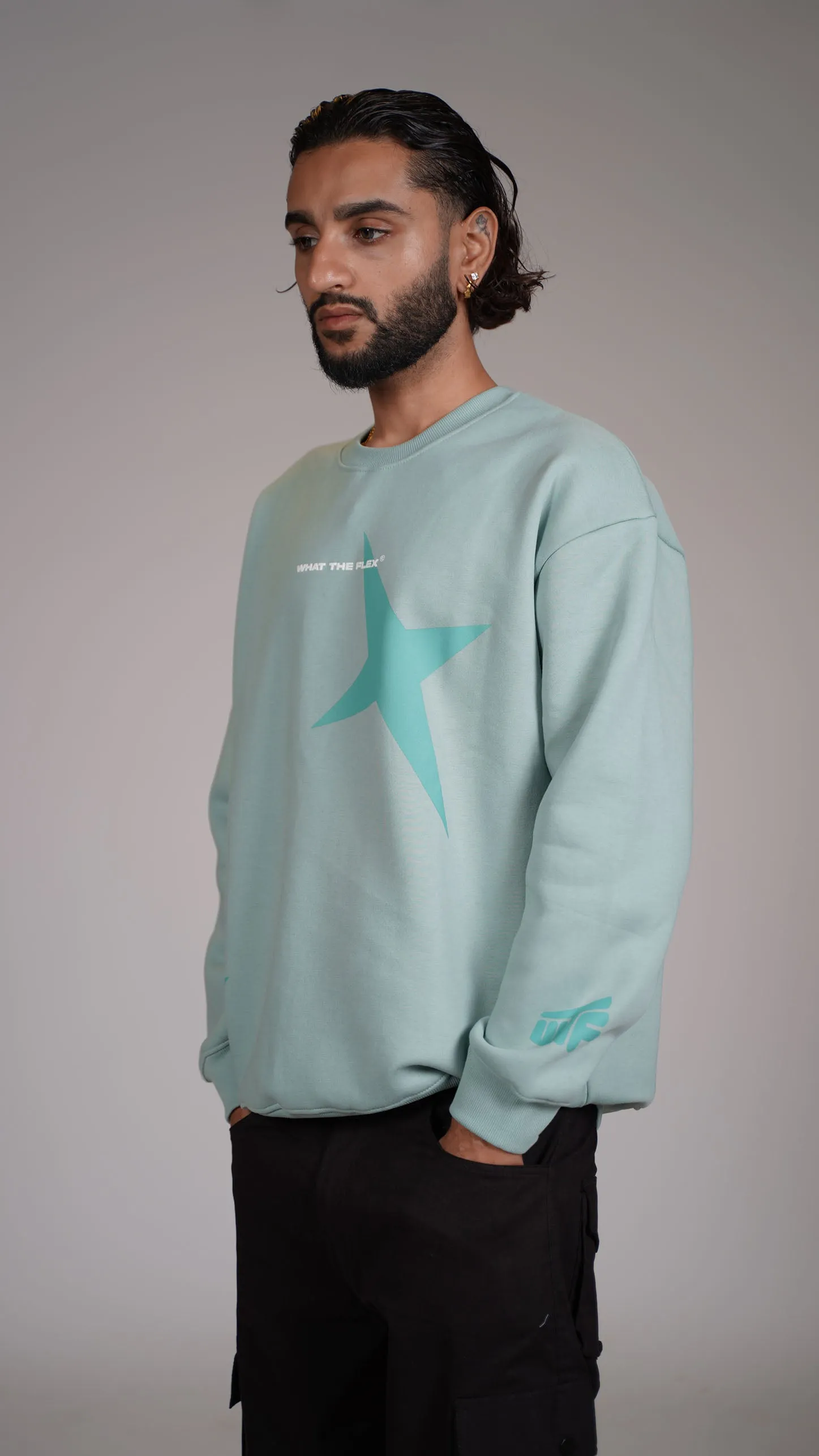 BURN IT DOWN Oversized Sweatshirt