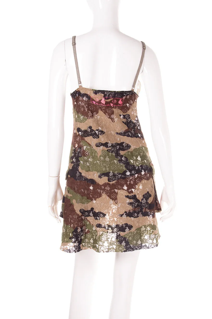 Camo Slip Dress