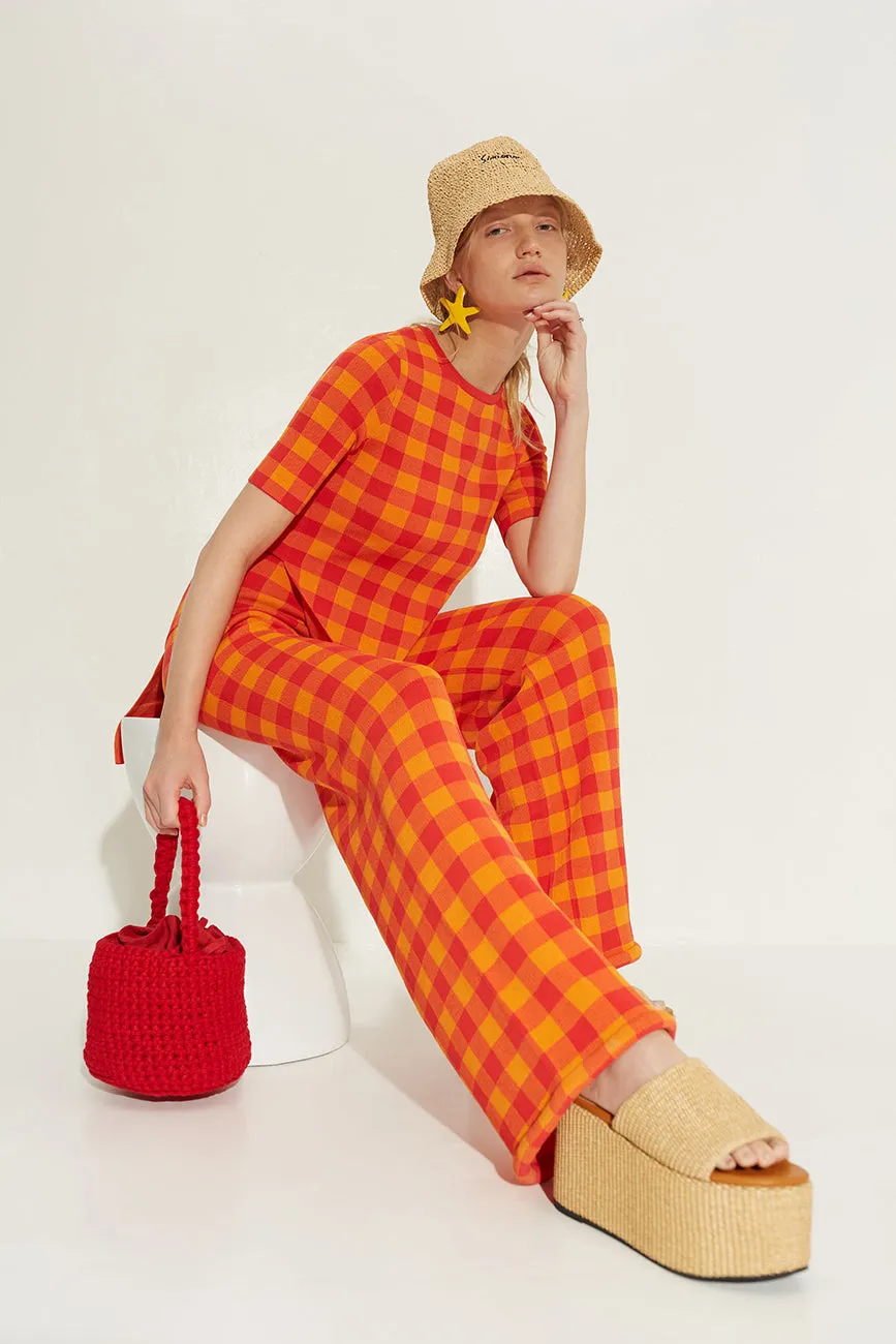 CANOGA SHORT SLEEVE KNIT TOP