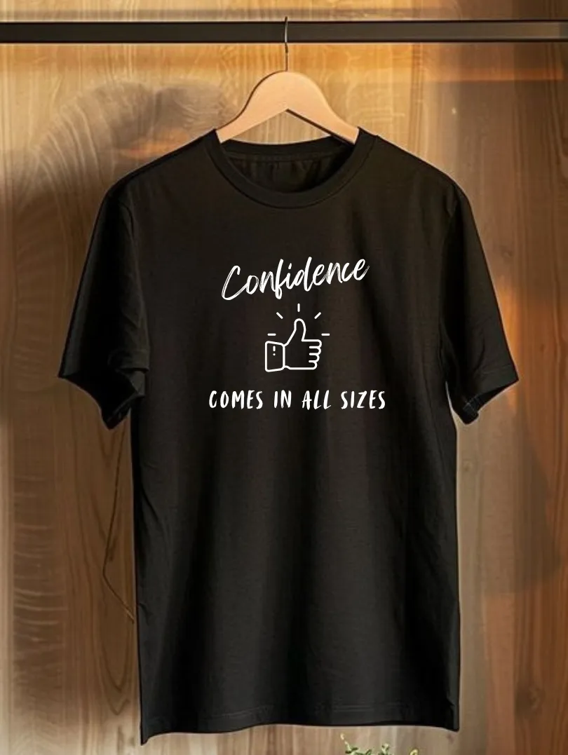 Confidence Comes In All Sizes Plus Size T-Shirt
