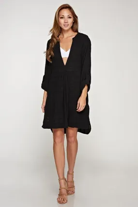 Cotton Gauze Tunic Caftan