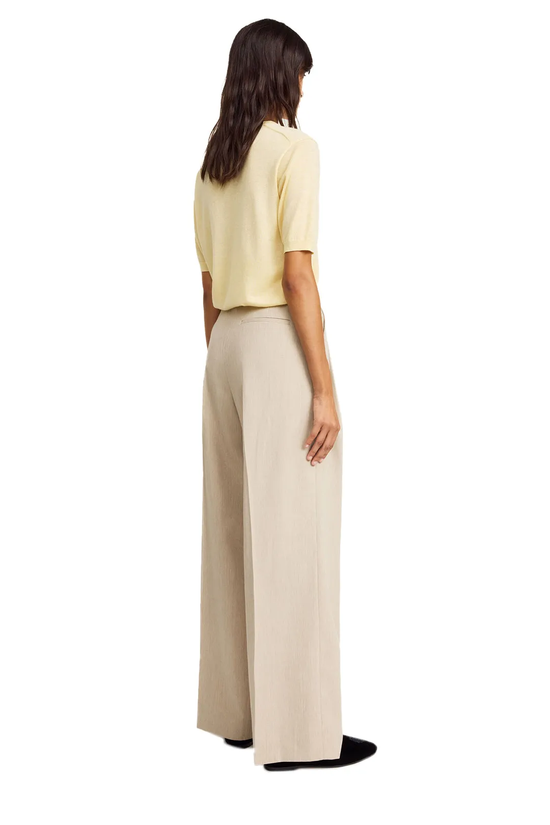 Cymbaria High-Waist Wide-Leg Trousers
