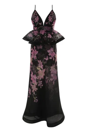 Dawning Ruffle Slip Dress