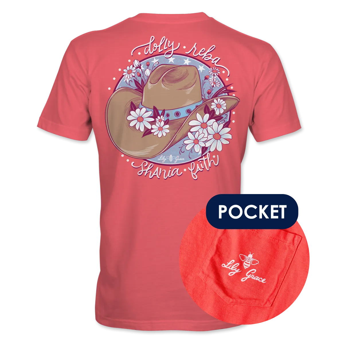 Dolly Reba Shania Faith- Country Singers T-Shirt