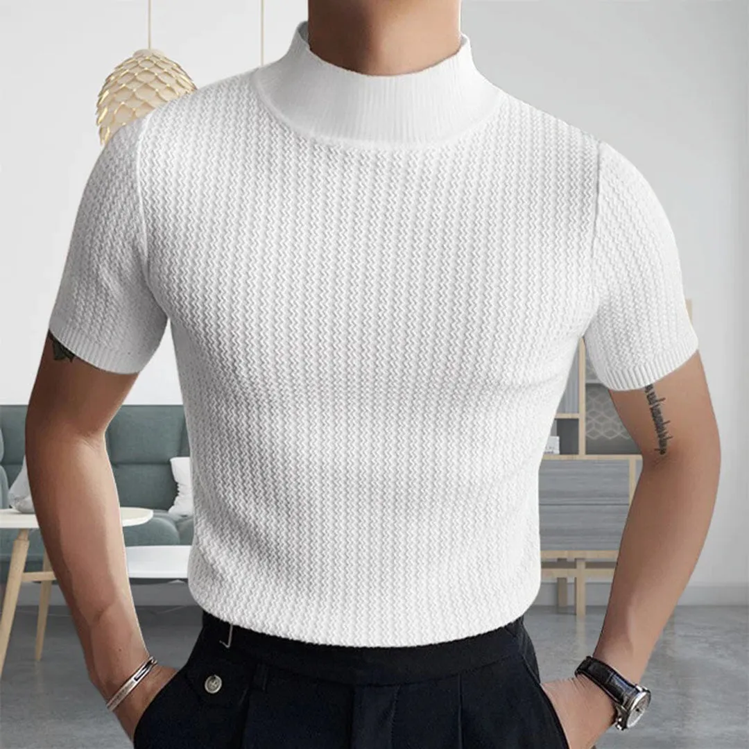 Emile - Turtleneck T-Shirt - Modern - Heren