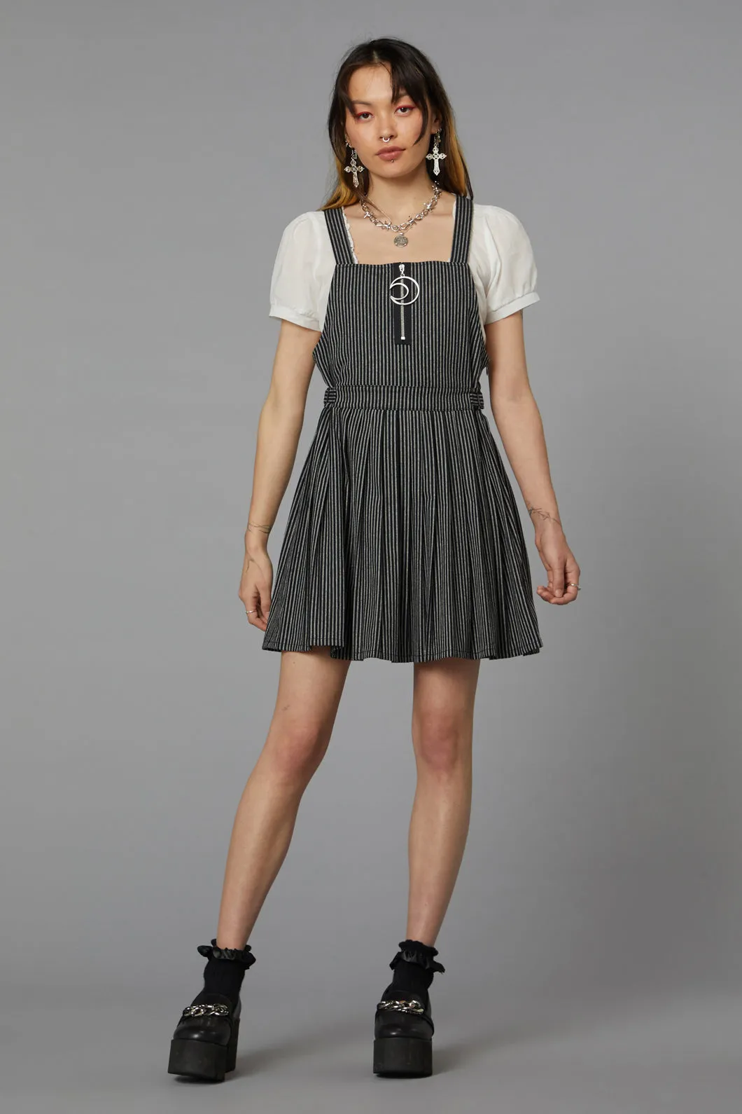 Emily Stripe Pinafore