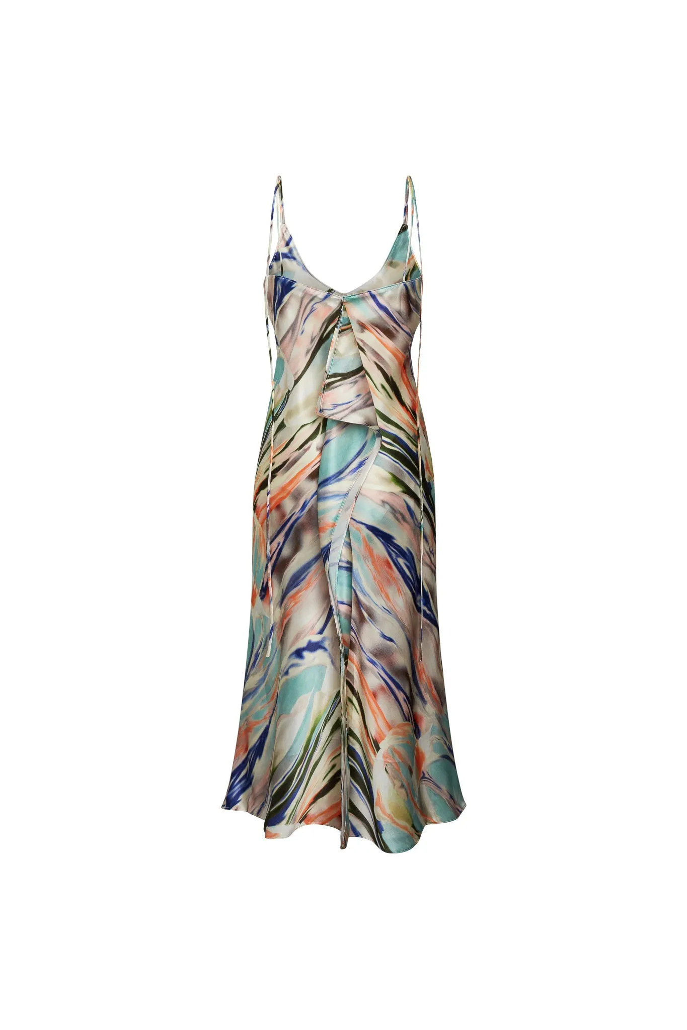 Emma Slip Dress - Abstract Orchid