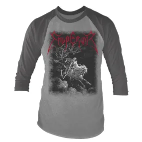 Emperor Unisex Raglan T-shirt: Rider (Grey Marl/Charcoal)