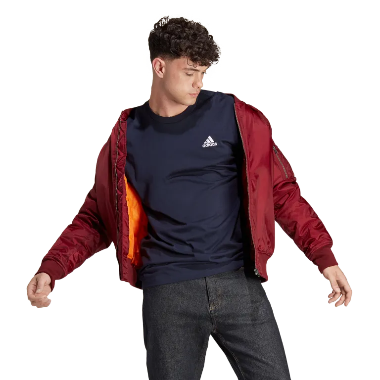 Essentials Single Jersey Embroidered Small Logo T-Shirt