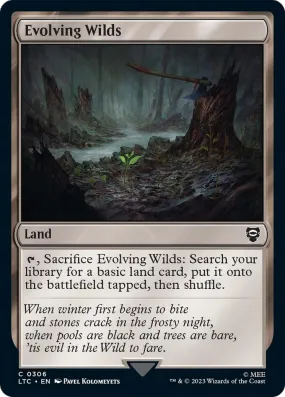 Evolving Wilds (LTC-306) - Tales of Middle-earth Commander [Common]