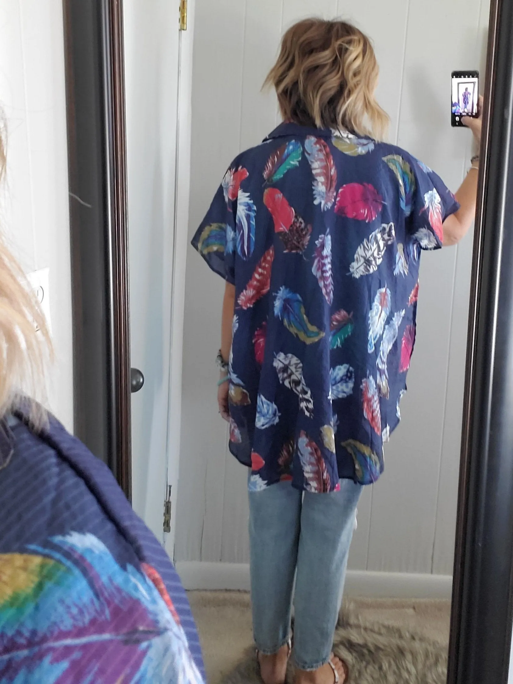Feather Camp Shirt