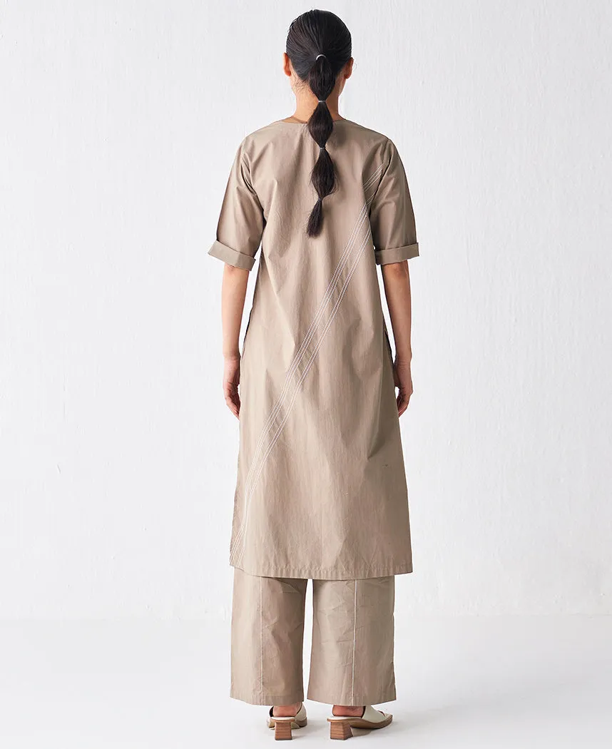 Flap Pocket Tunic Set