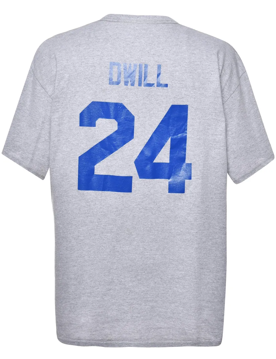 Football Printed T-shirt - XL