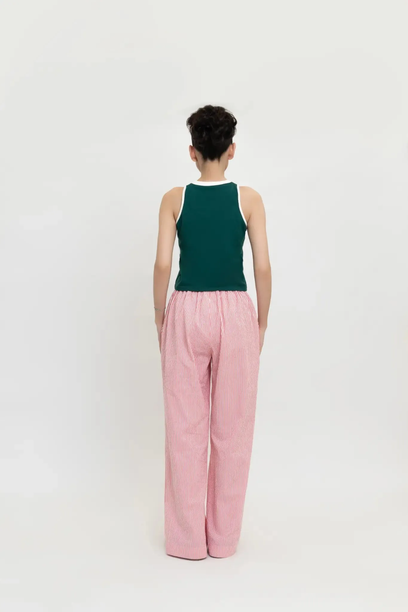 Forest Green Boxy Tank Top