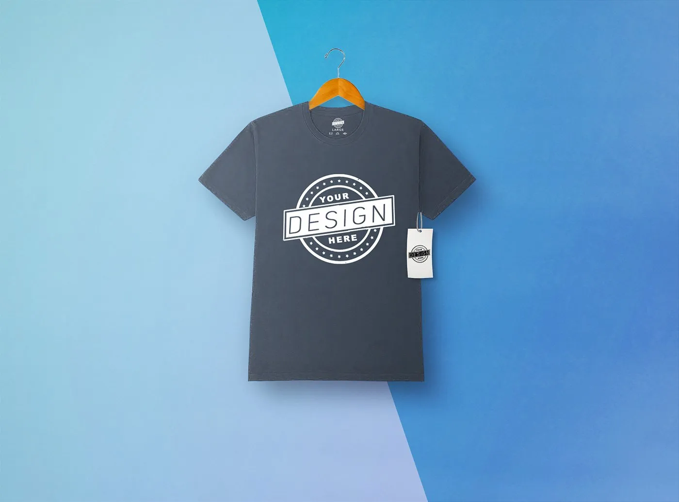 Free Flat T-Shirt Mockup