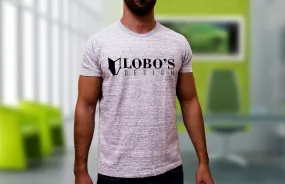 Free T-Shirt Mockup on a Man with Beard