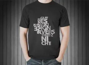 Free T-Shirt Mockup on a White Male