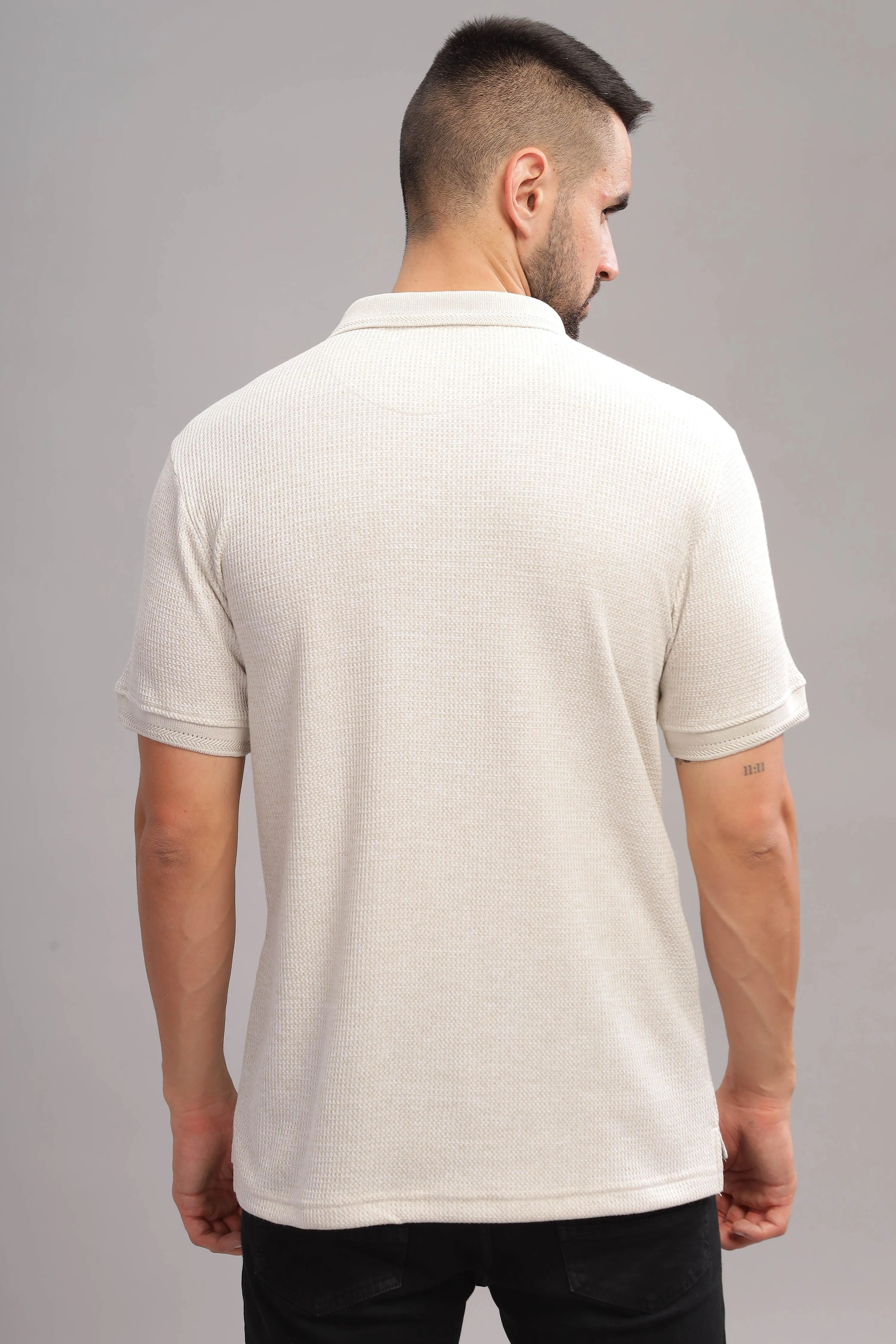 Frosty Marshmellow Mens Polo Shirt