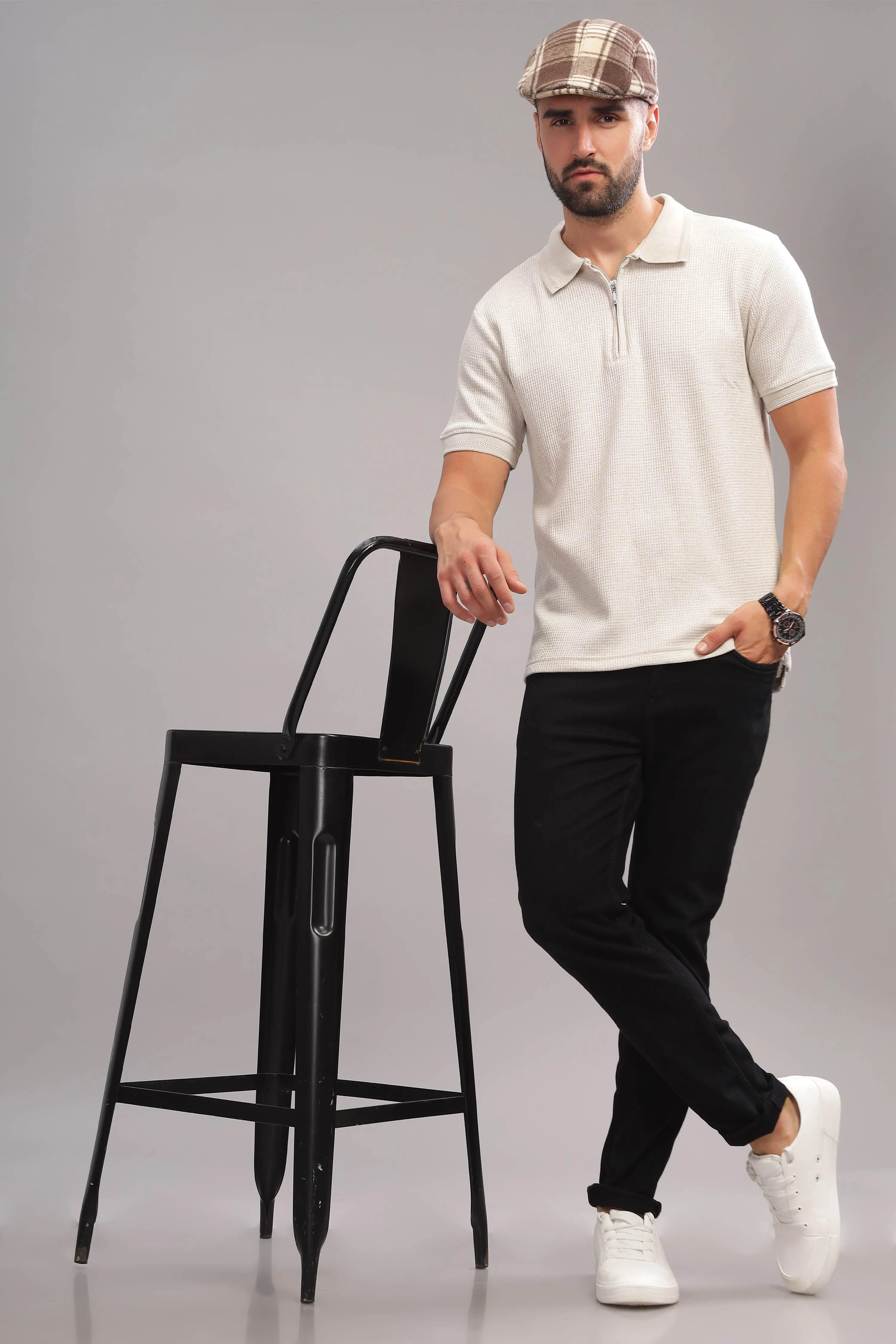 Frosty Marshmellow Mens Polo Shirt