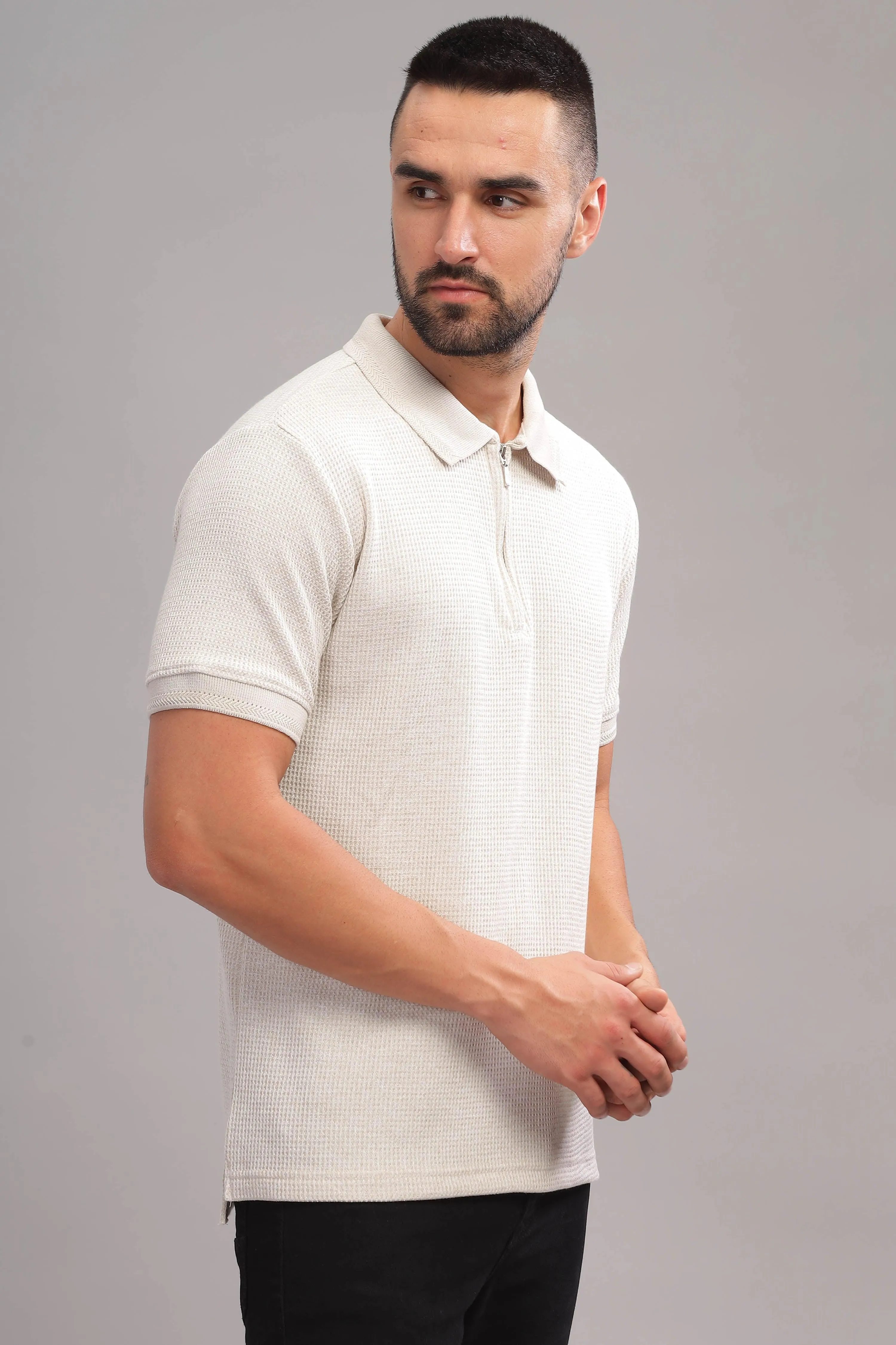 Frosty Marshmellow Mens Polo Shirt