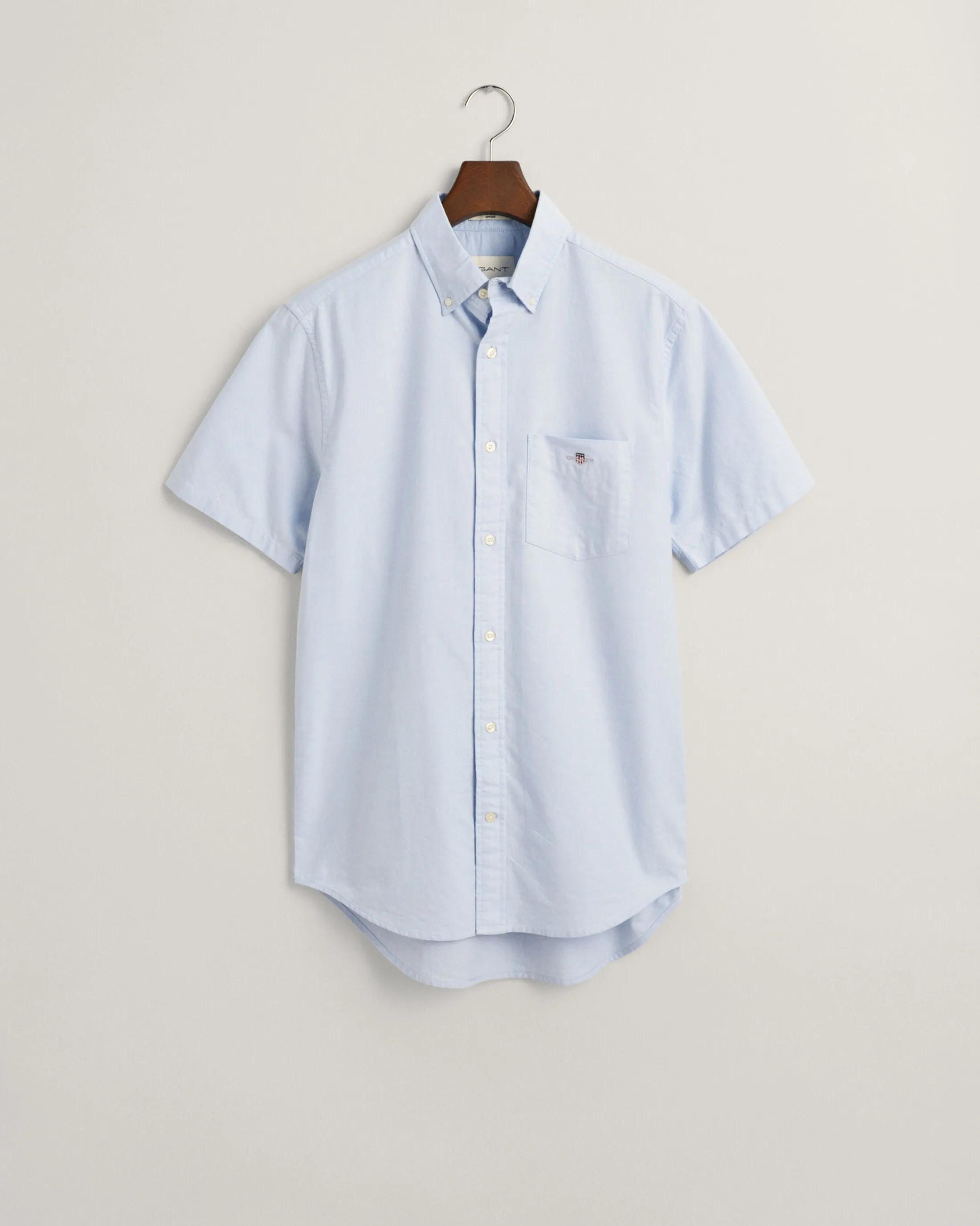 GANT - Oxford SS Shirt, Light Blue