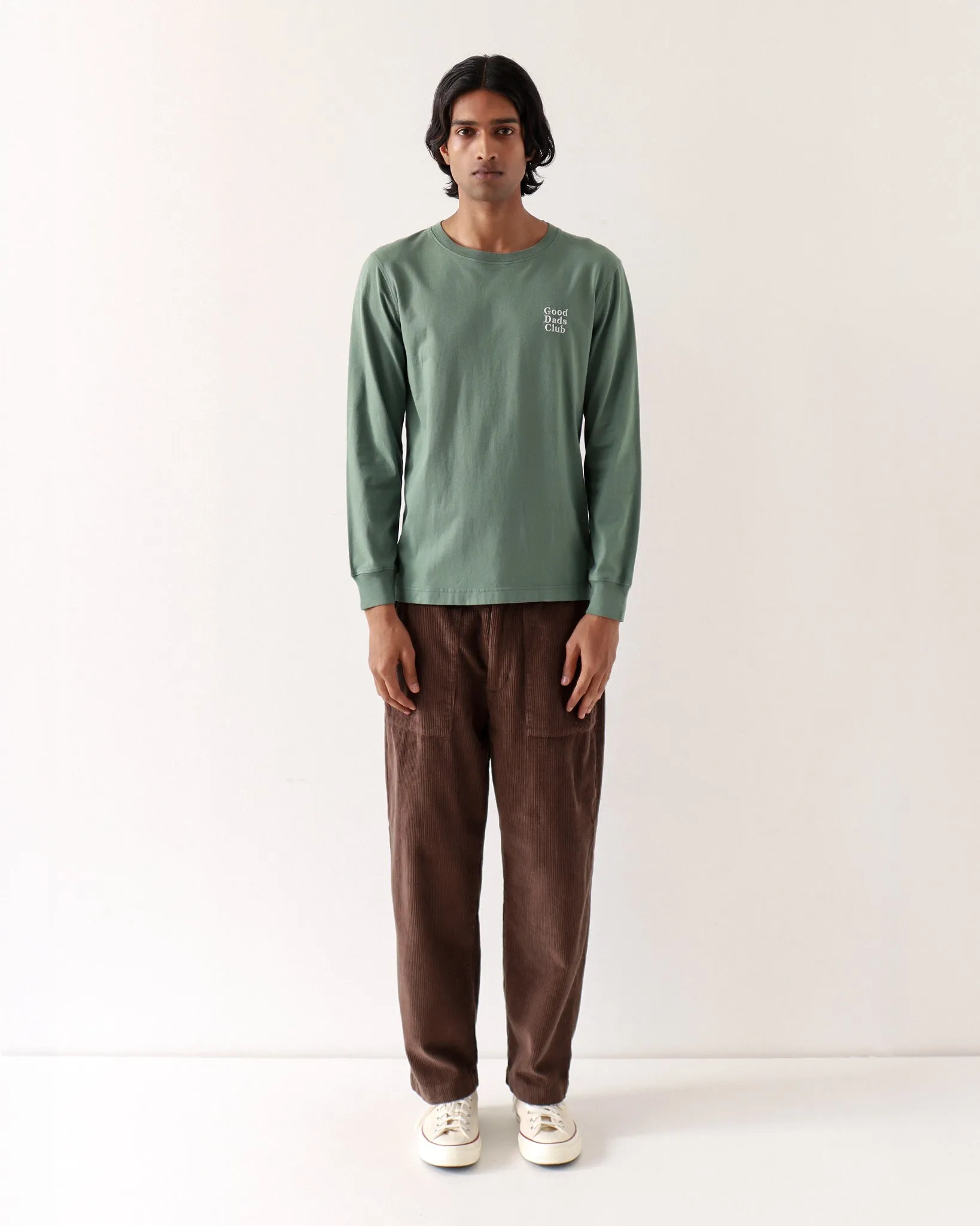 GDC Embroidered T-Shirt - Frosty Green