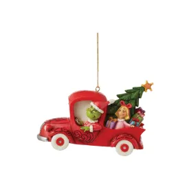 Grinch Truck Ornament