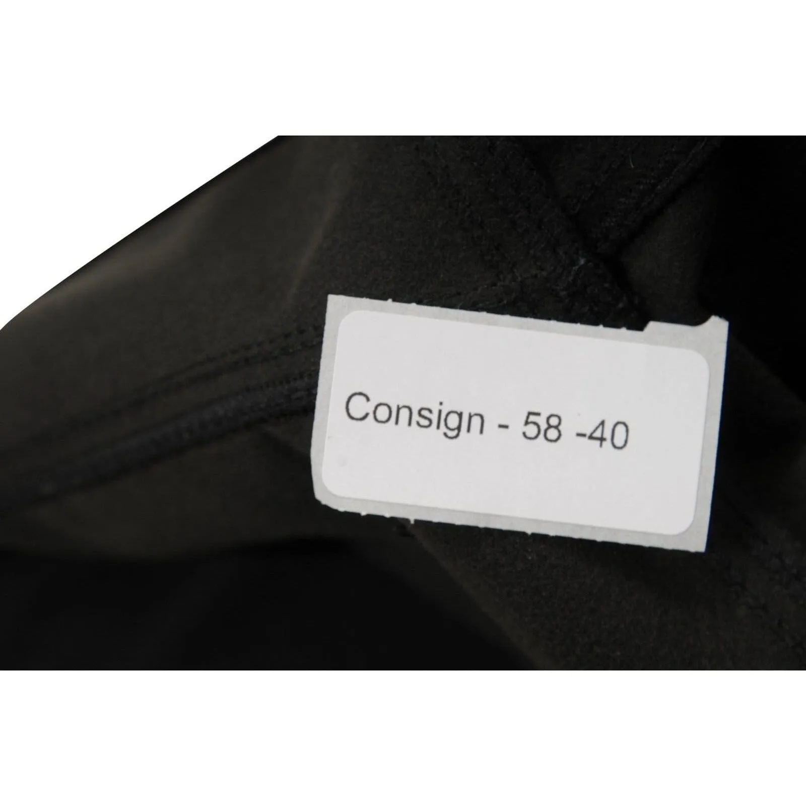 High Waist Straight Leg Pants Black Vinyl  Trousers