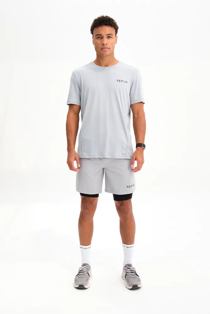 Hudson T Shirt Grey