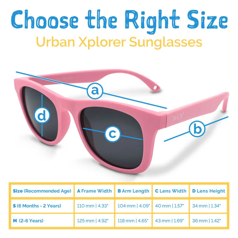Jan & Jul Kids Urban Xplorer Sunglasses - Frosty White Aurora